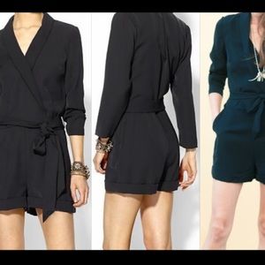 Ted Baker Hakke Black Play Suit O.